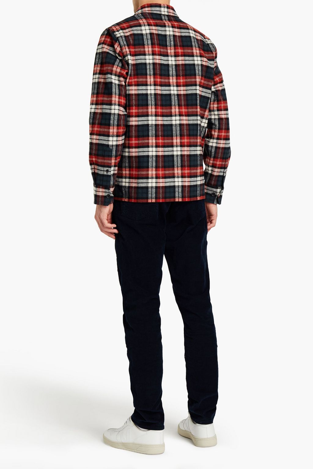 RAG & BONE Checked cotton-twill overshirt