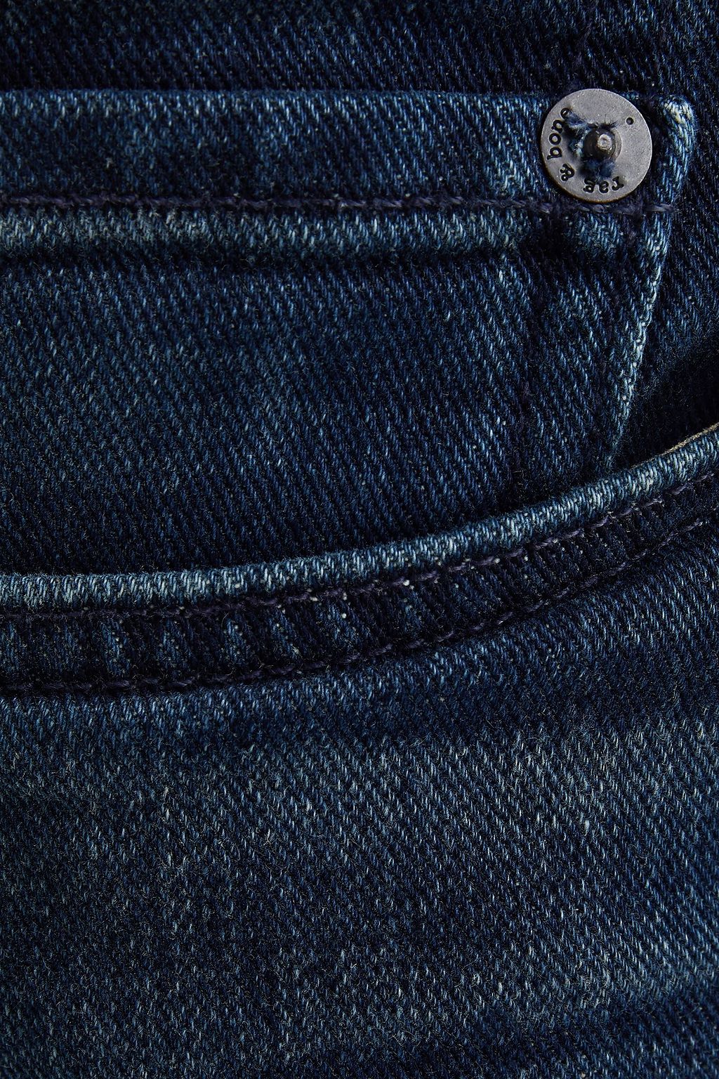 RAG & BONE Skinny-fit faded denim jeans