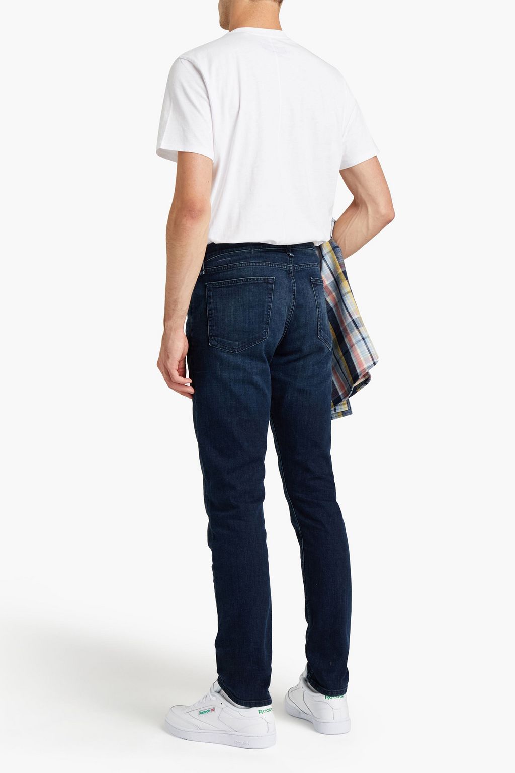 RAG & BONE Skinny-fit faded denim jeans