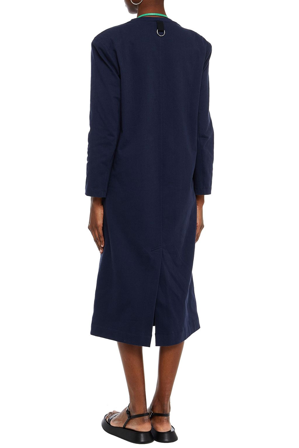 TIBI Cotton-ponte midi dress