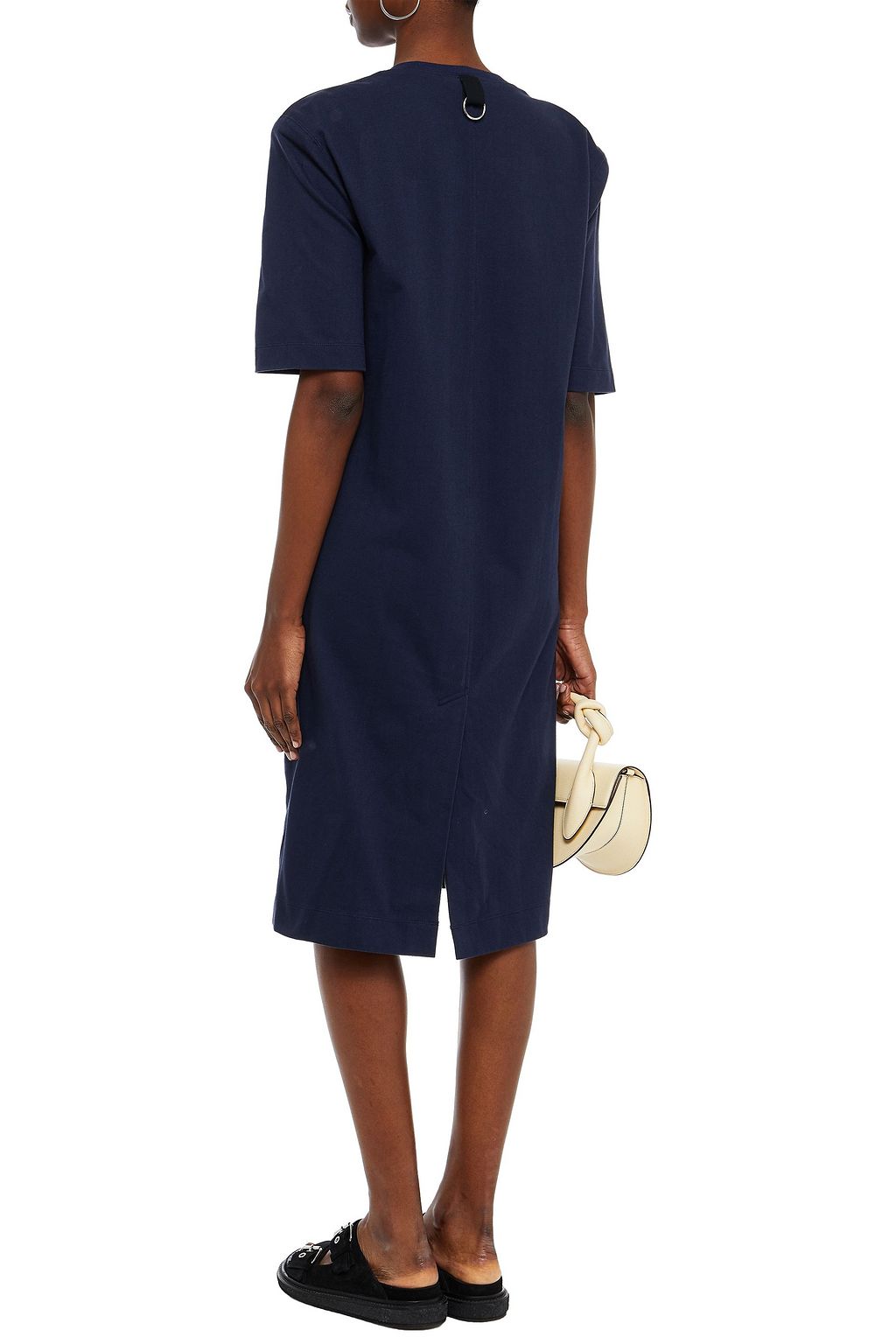 TIBI Cotton-ponte midi dress