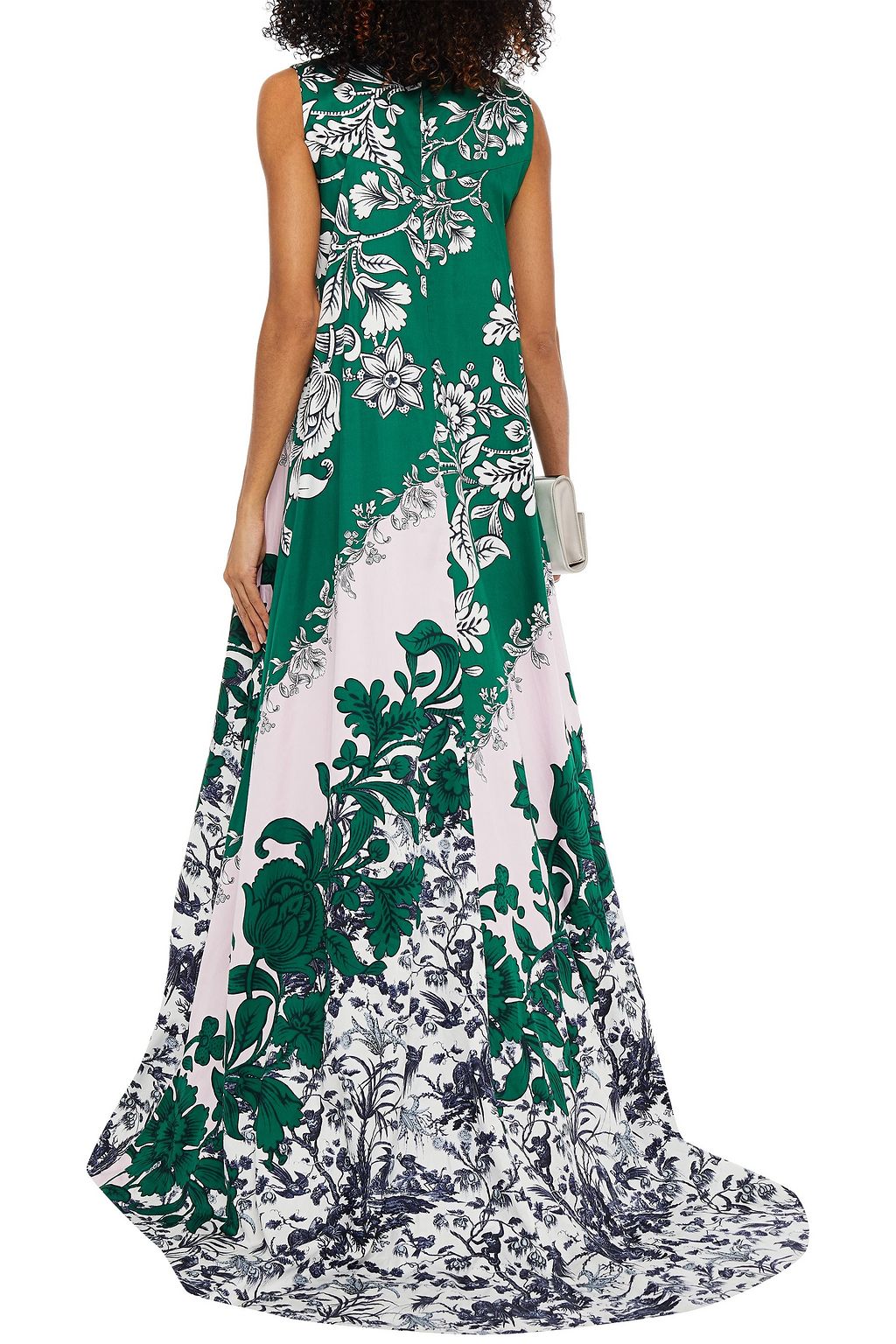 ERDEM Floral-print cotton-poplin gown