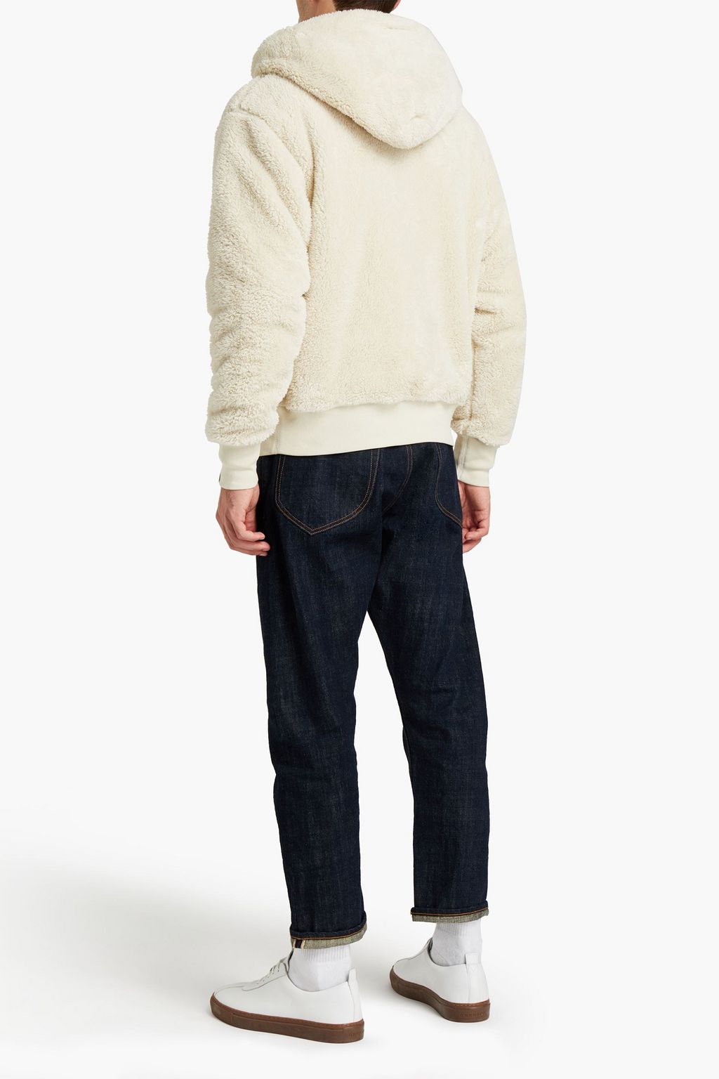 RAG & BONE Faux shearling hooded jacket
