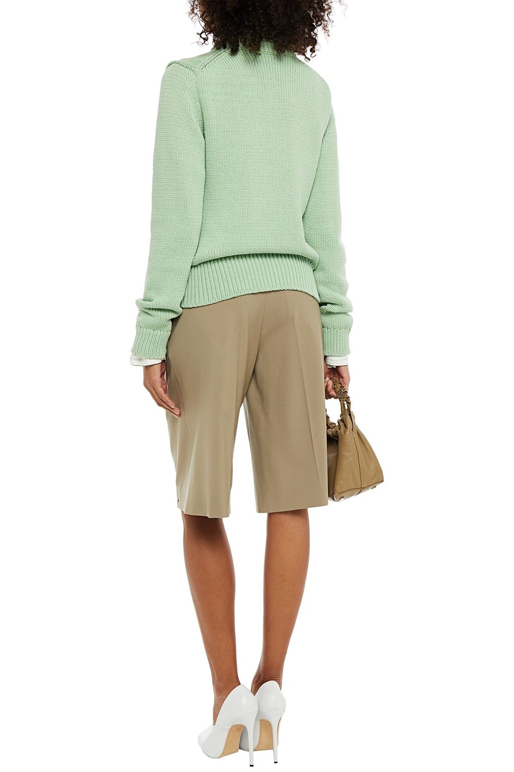 TIBI Cotton-blend sweater