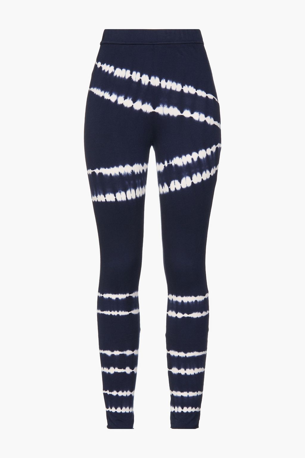 THE UPSIDE Tie-dyed cotton-jersey leggings