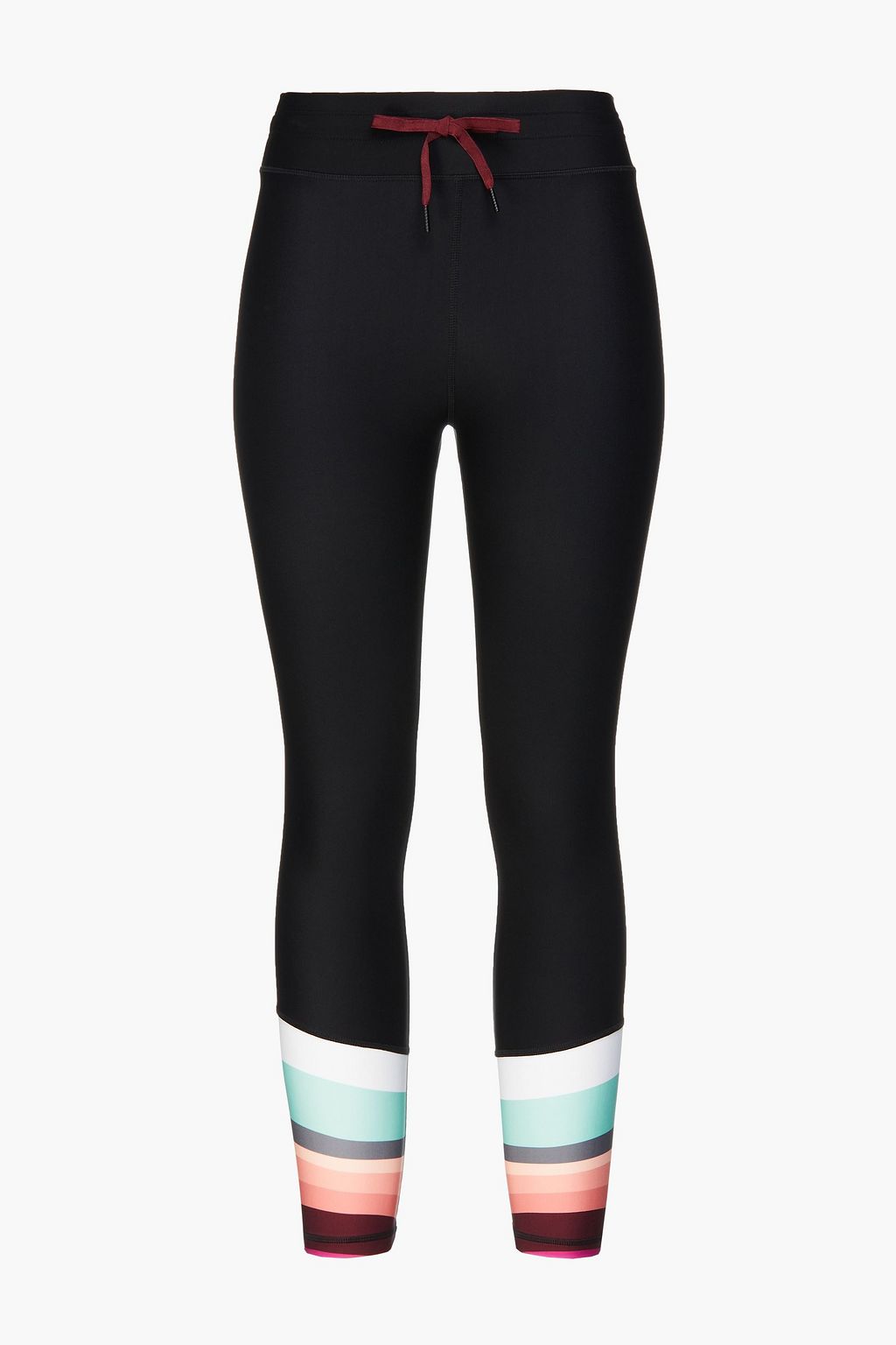color-block stretch leggings 