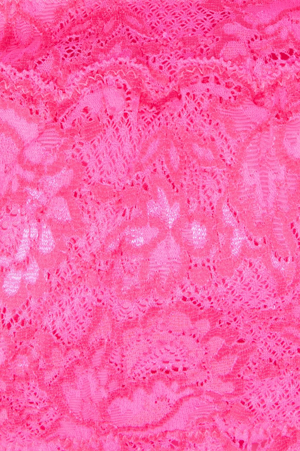 COSABELLA Never Say Never Flirtie neon stretch-lace bandeau bra