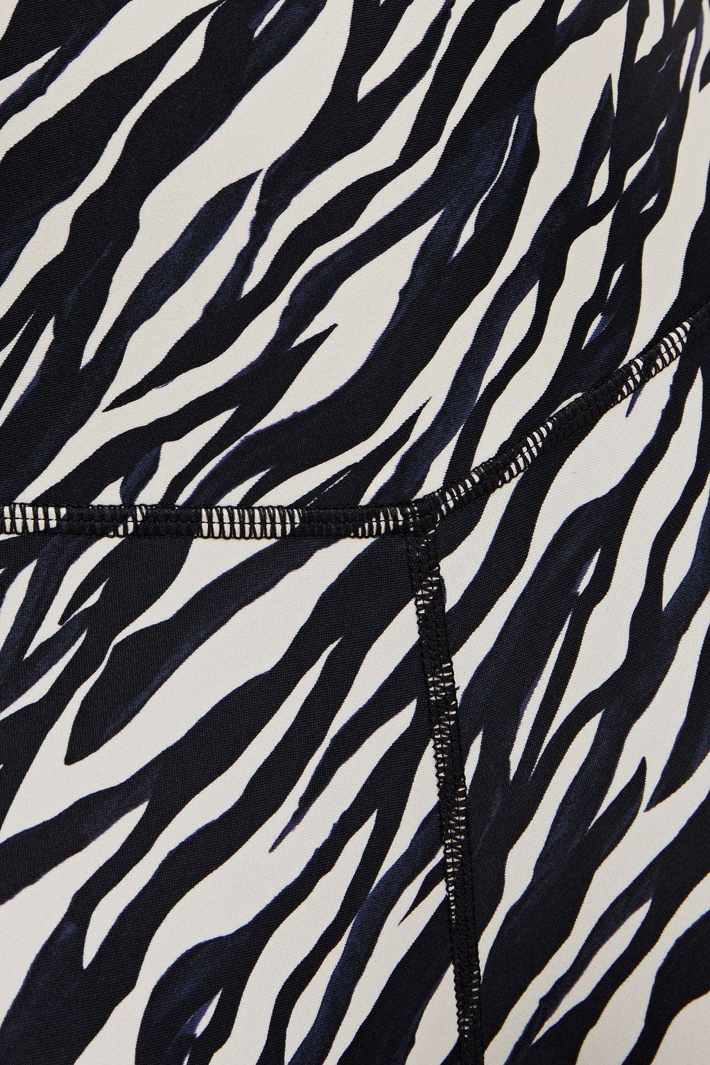 THE UPSIDE Zebra-print stretch leggings
