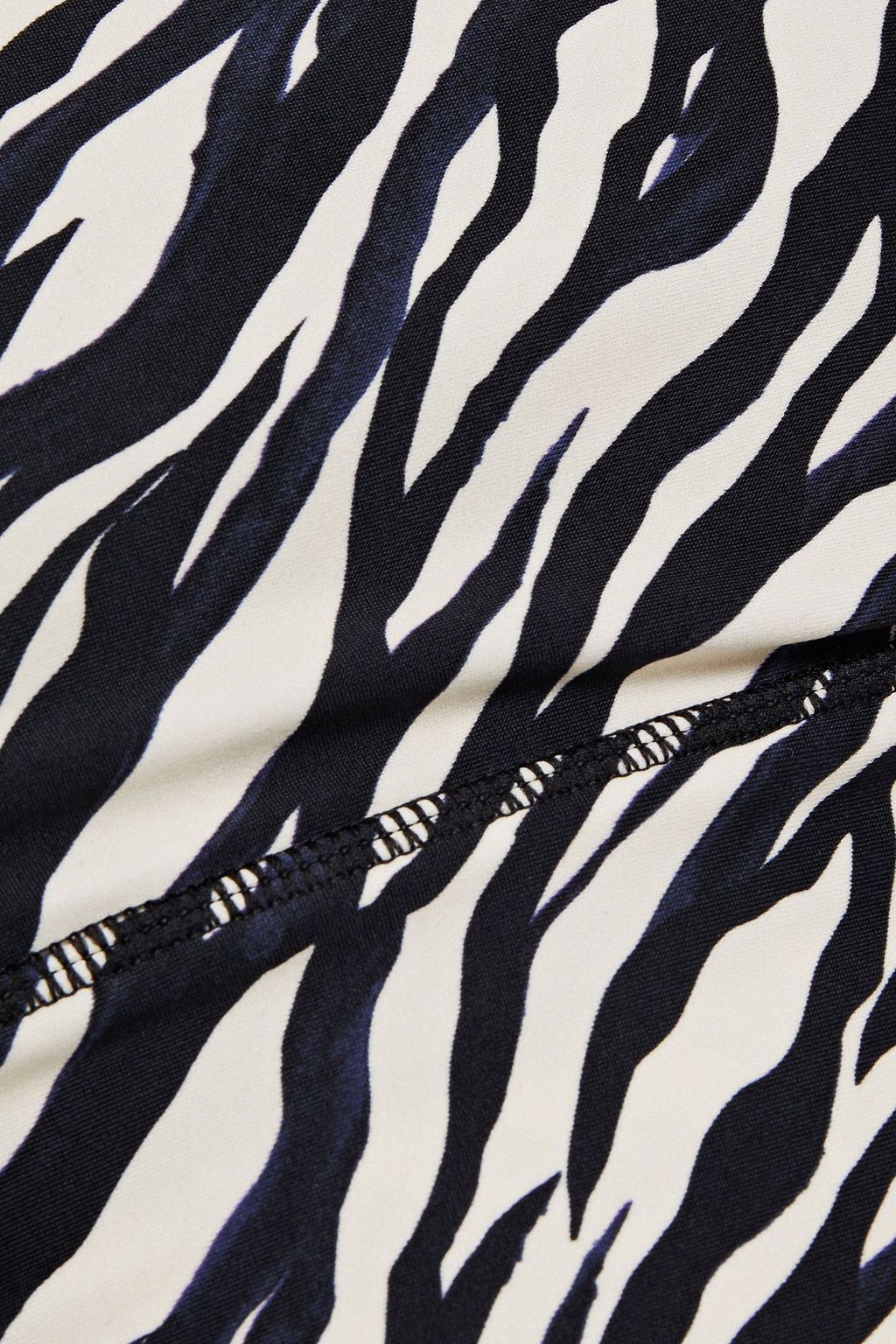 THE UPSIDE Nadiya zebra-print stretch sports bra