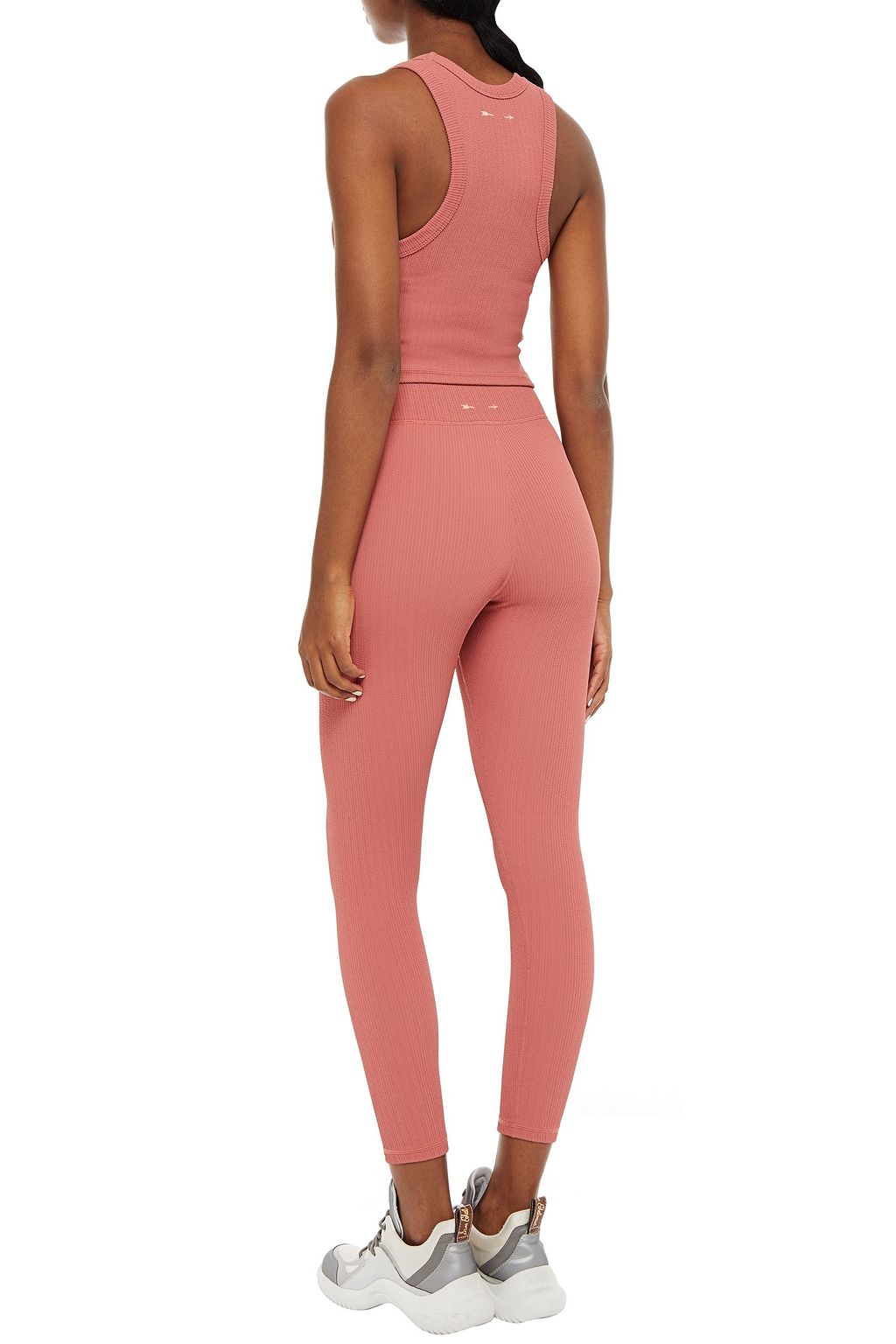 THE UPSIDE Stretch-jacquard leggings