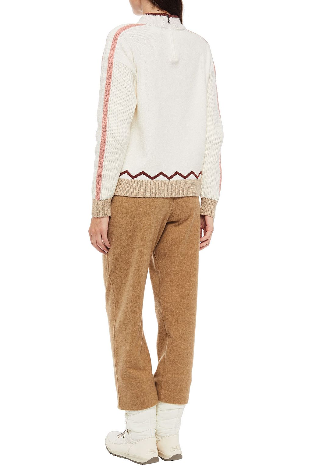 BOGNER Intarsia-knit turtleneck sweater