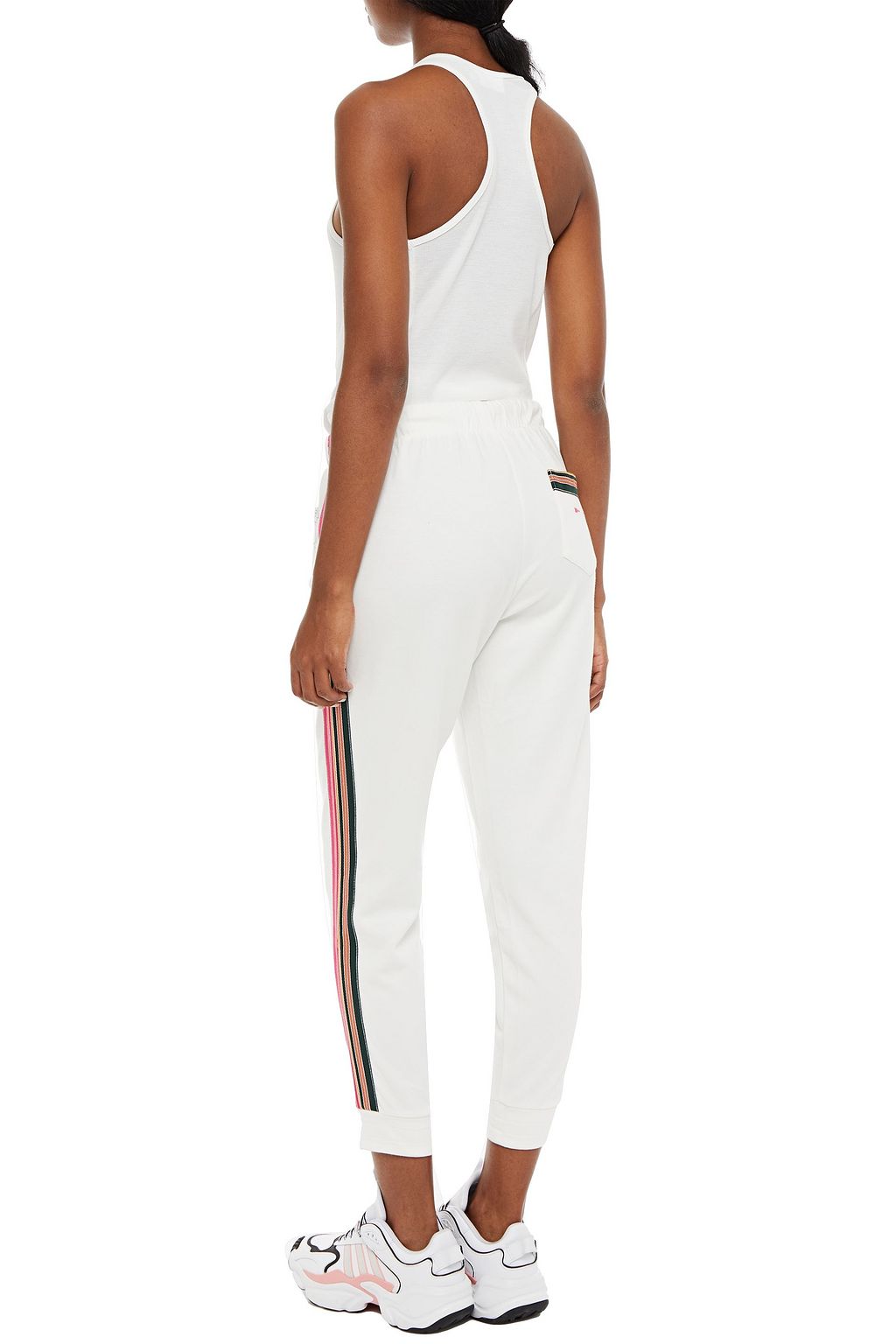 THE UPSIDE Sania cotton-blend jersey track pants