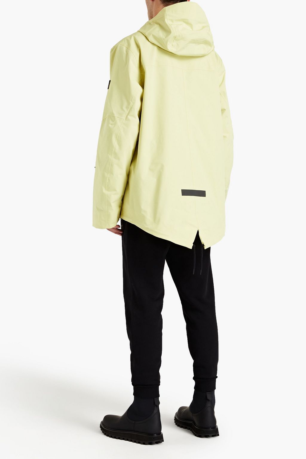 HOLDEN Zip-detailed printed woven hooded parka