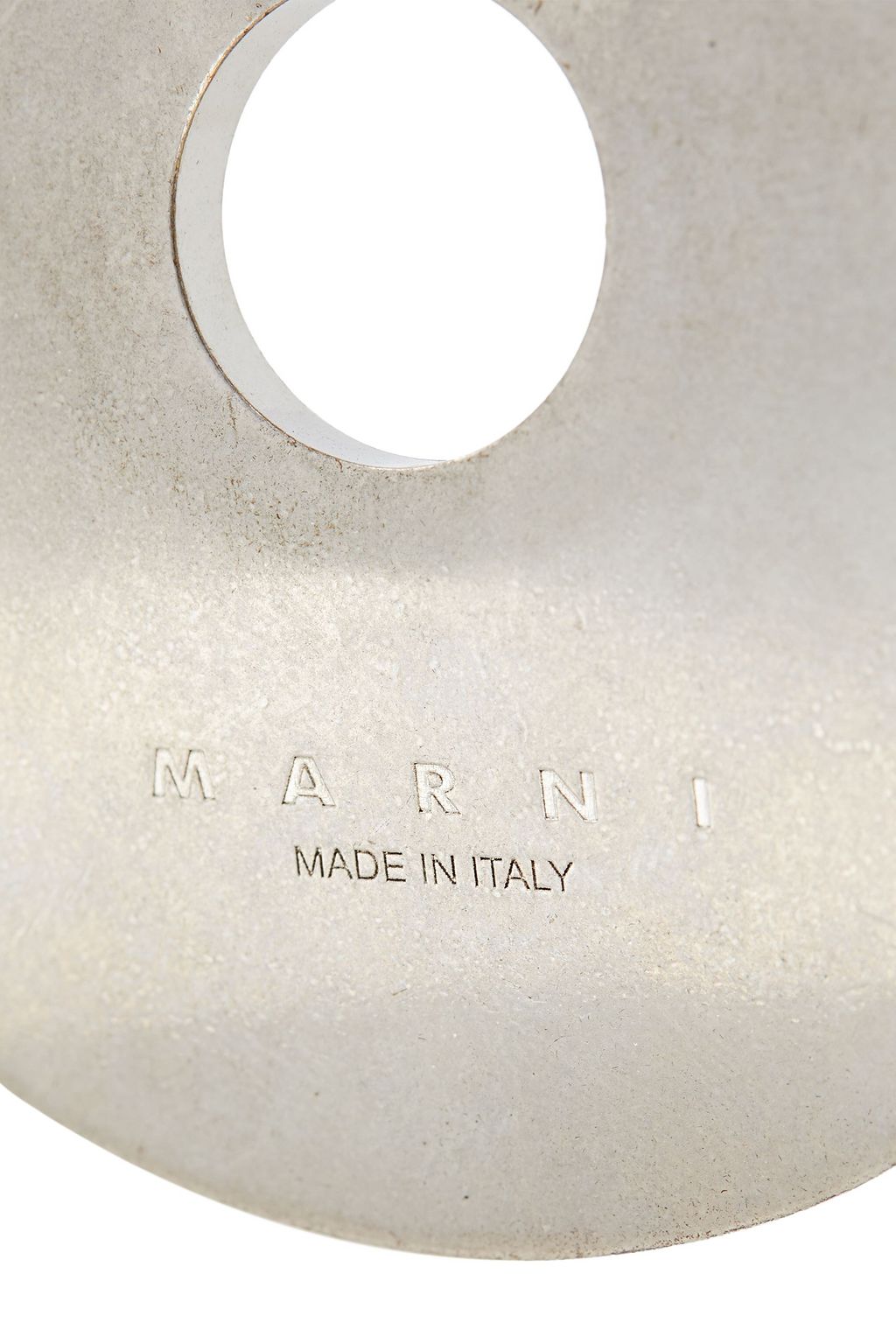 MARNI Monile burnished gold-plated clip earrings