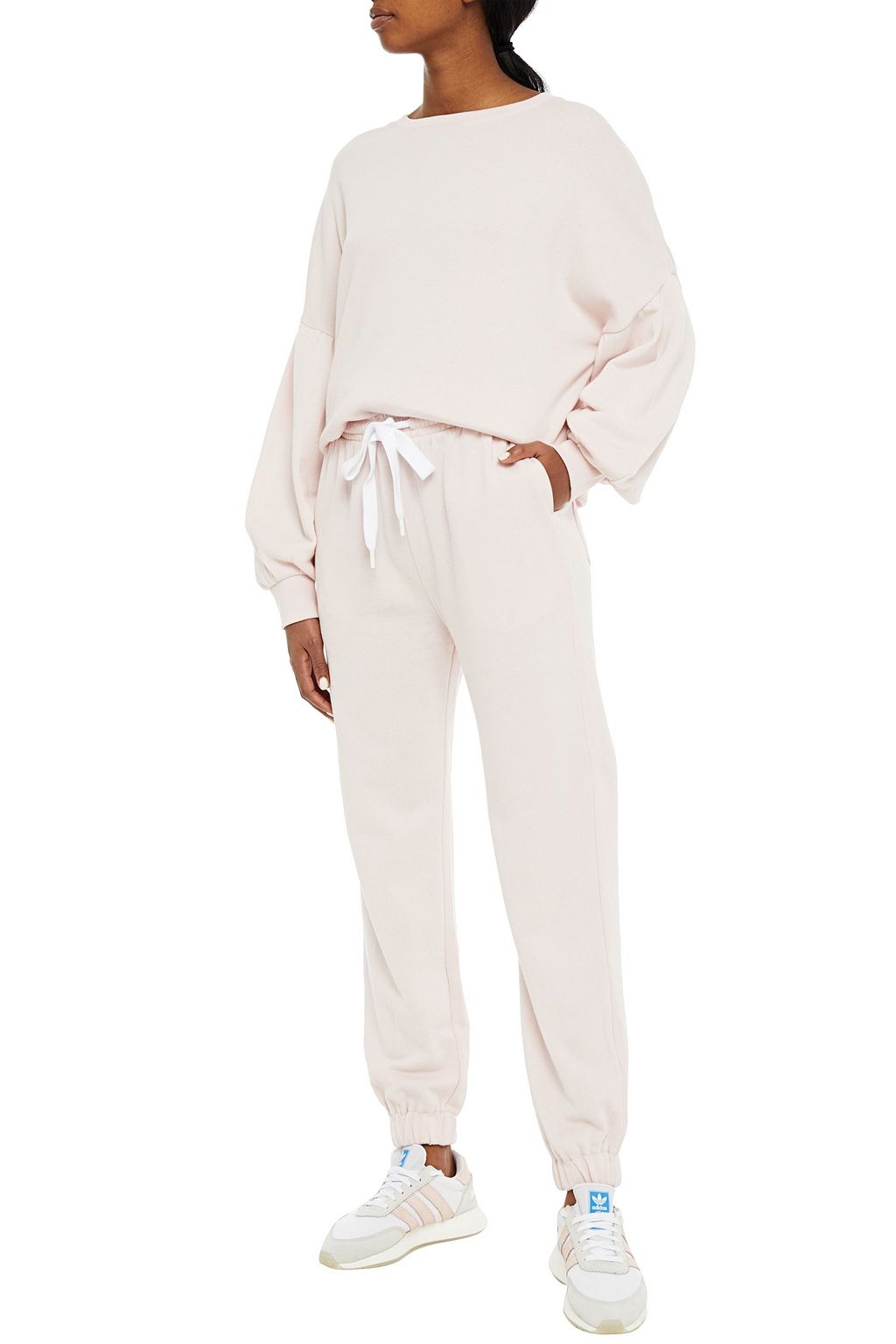 THE UPSIDE Bella French cotton-terry sweatshirt