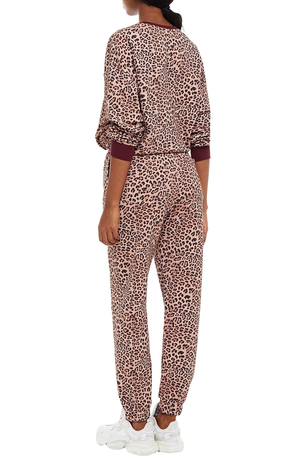 THE UPSIDE Jane printed French cotton-terry sweatshirt