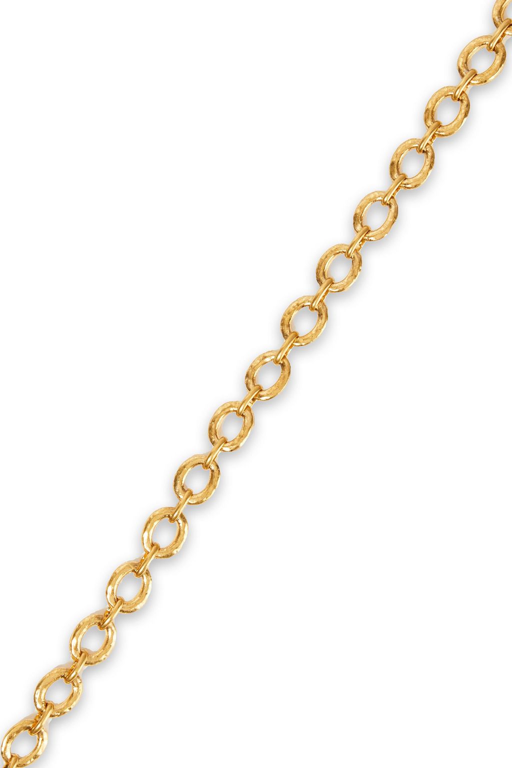 MARNI Gold-tone and leather belt