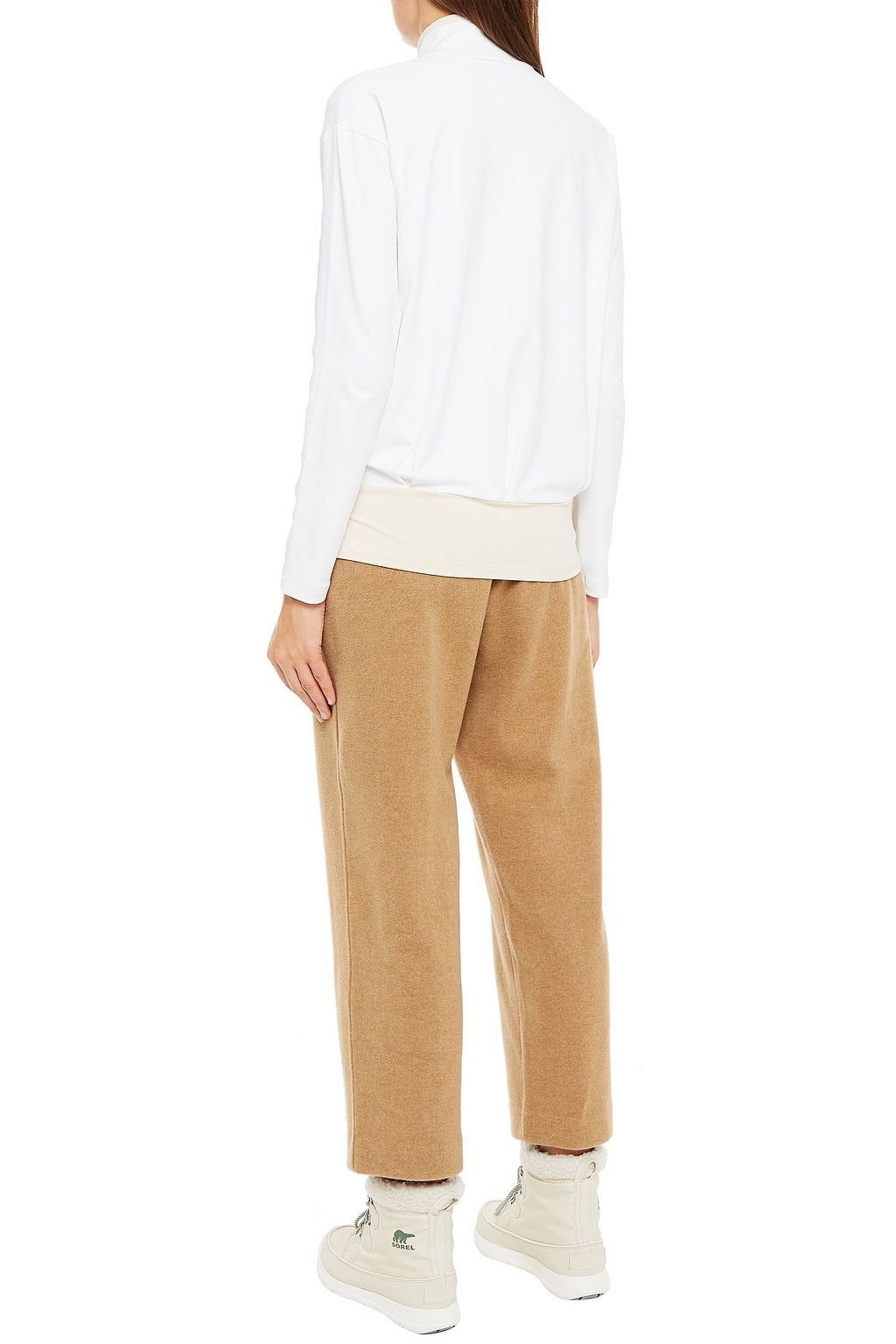 BOGNER Beliza striped stretch turtleneck top
