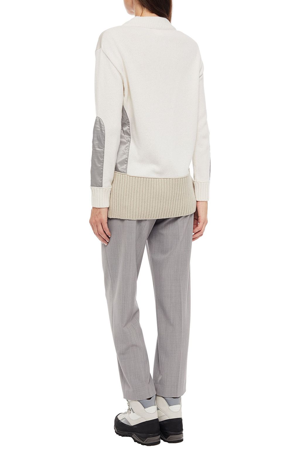 BOGNER Tyra shell-trimmed knitted sweater