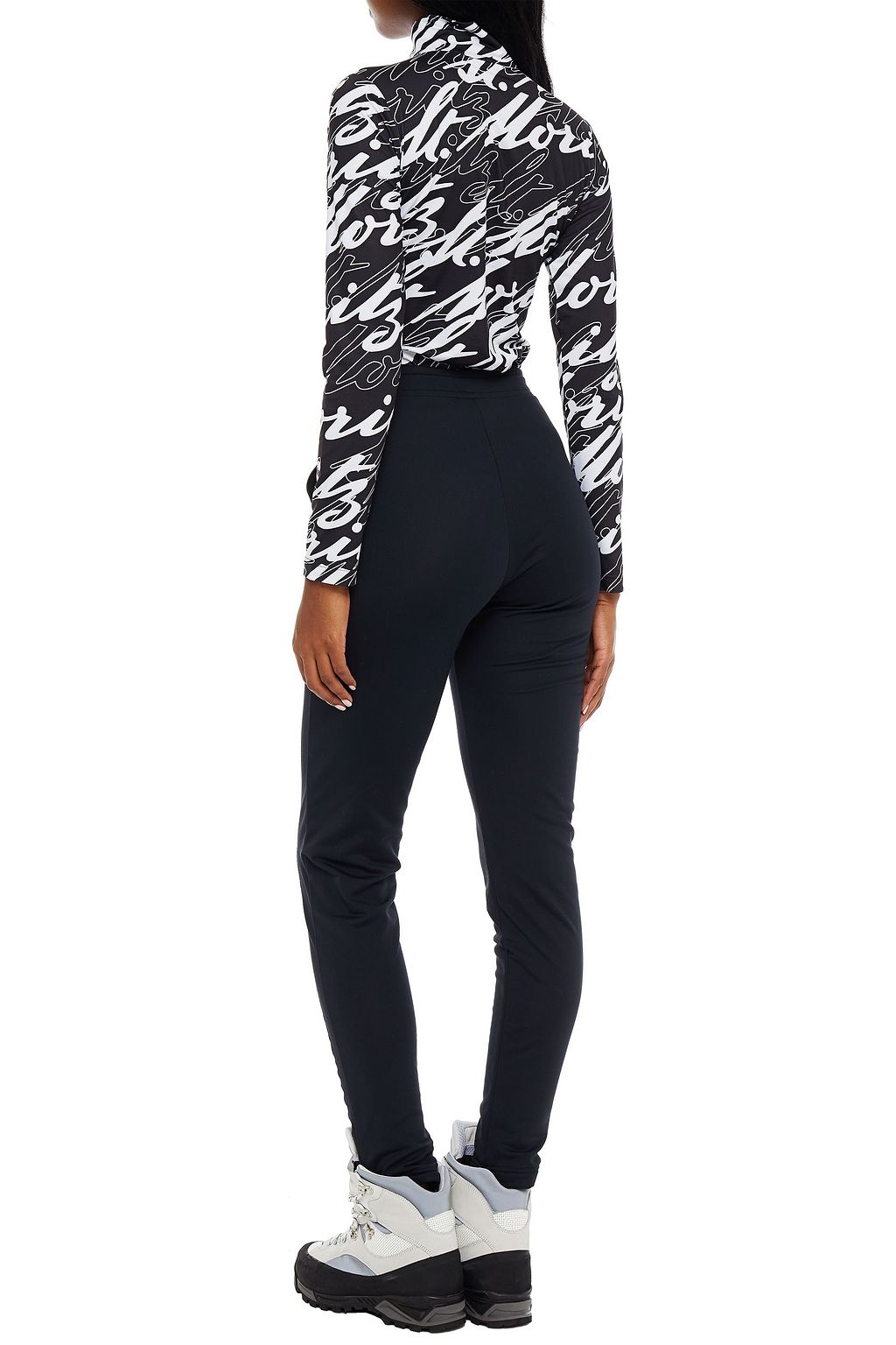 BOGNER Beline printed stretch turtleneck top