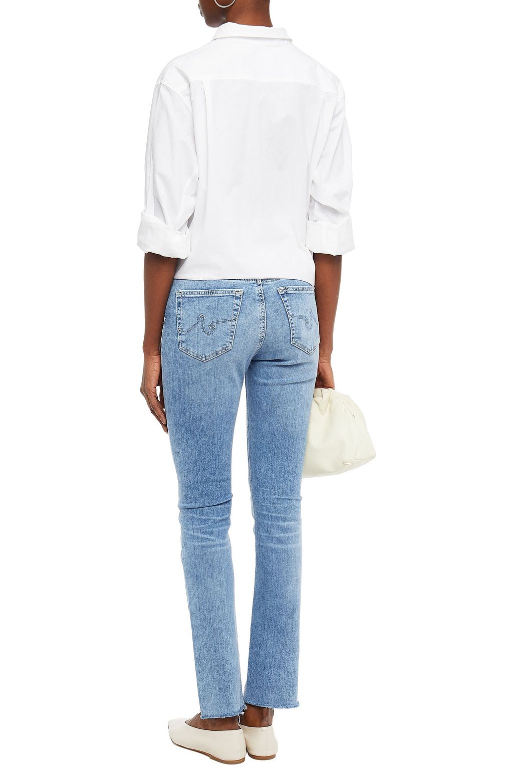 AG JEANS Mari mid-rise straight-leg jeans