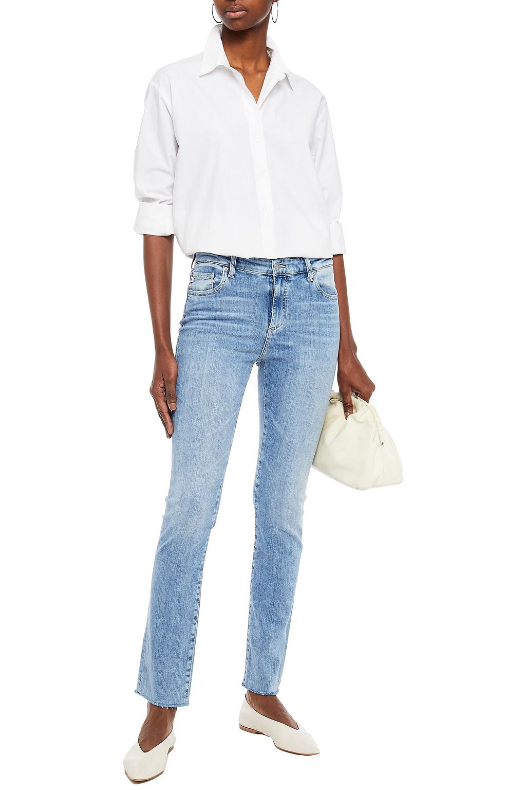 AG JEANS Mari mid-rise straight-leg jeans