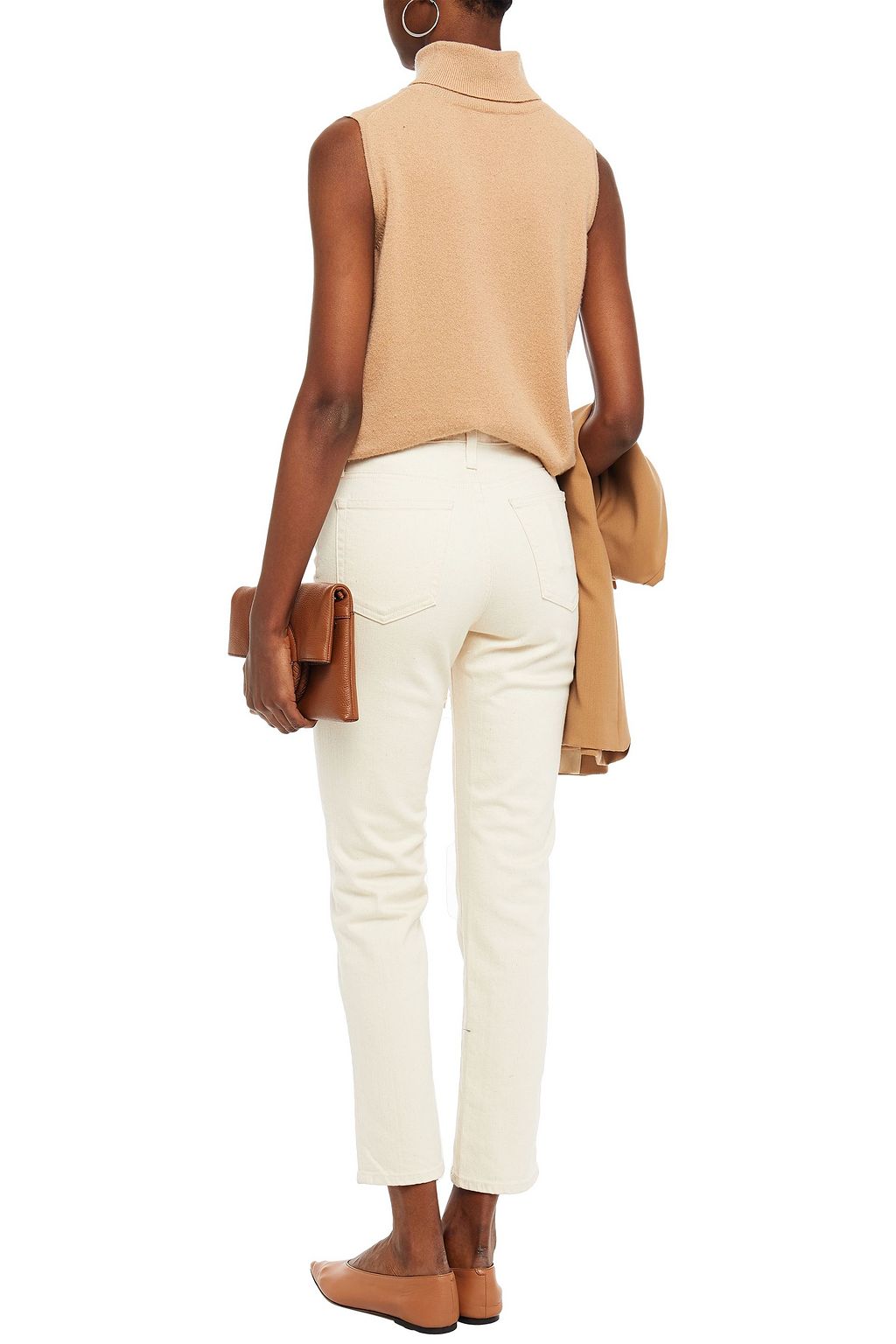 AG JEANS Isabelle high-rise straight-leg jeans