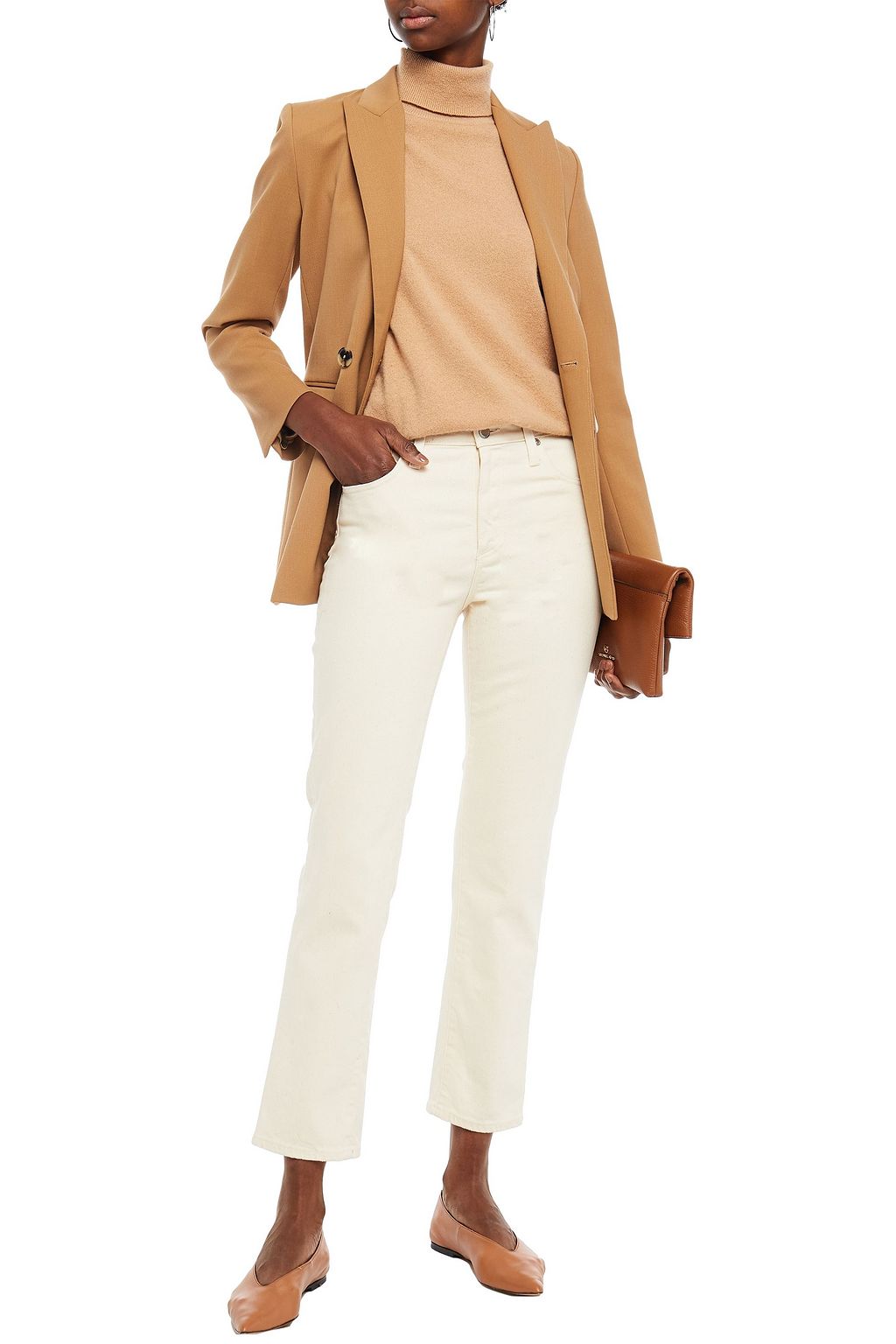 AG JEANS Isabelle high-rise straight-leg jeans