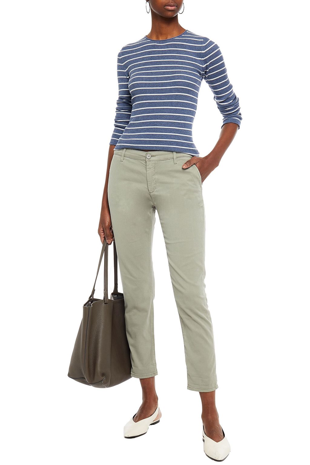 AG JEANS Caden cotton-blend tapered pants