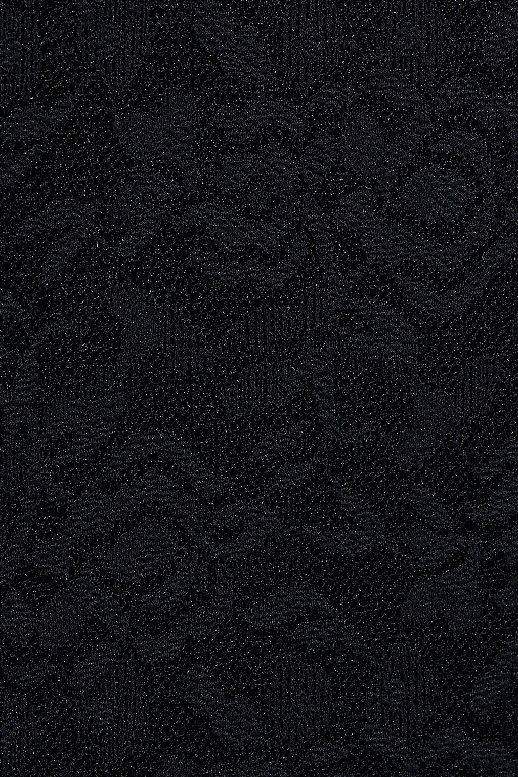SIMKHAI Rickrack-trimmed stretch-lace bodysuit