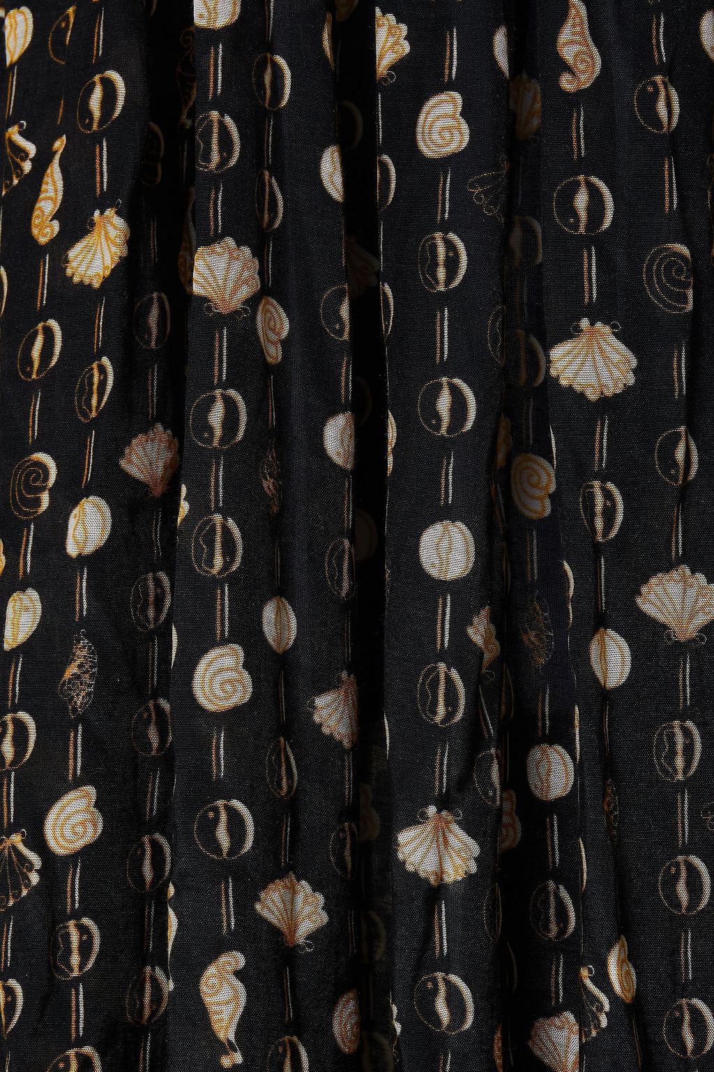 RIXO Tiered printed modal maxi dress