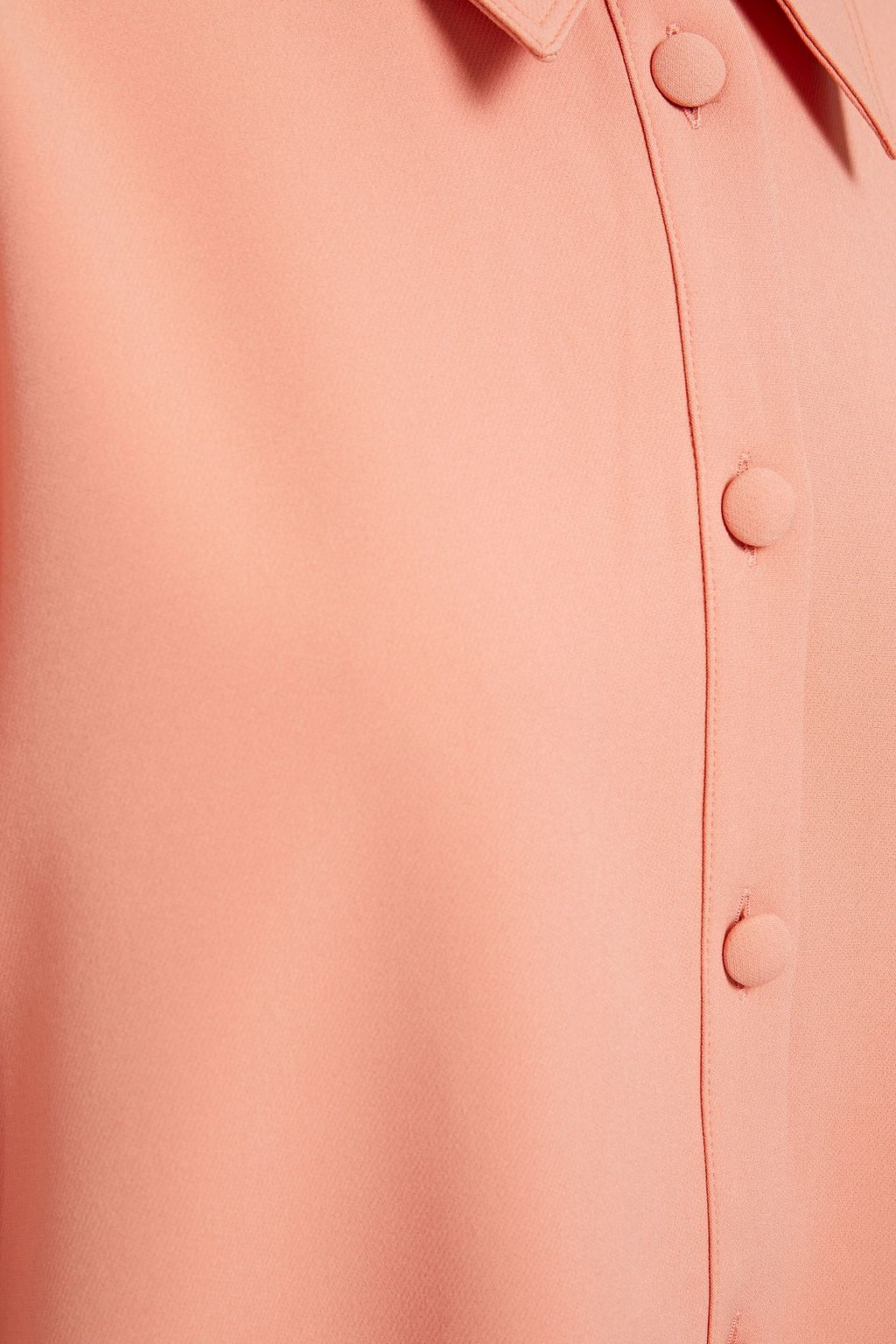 SARA BATTAGLIA Faux leather shirt