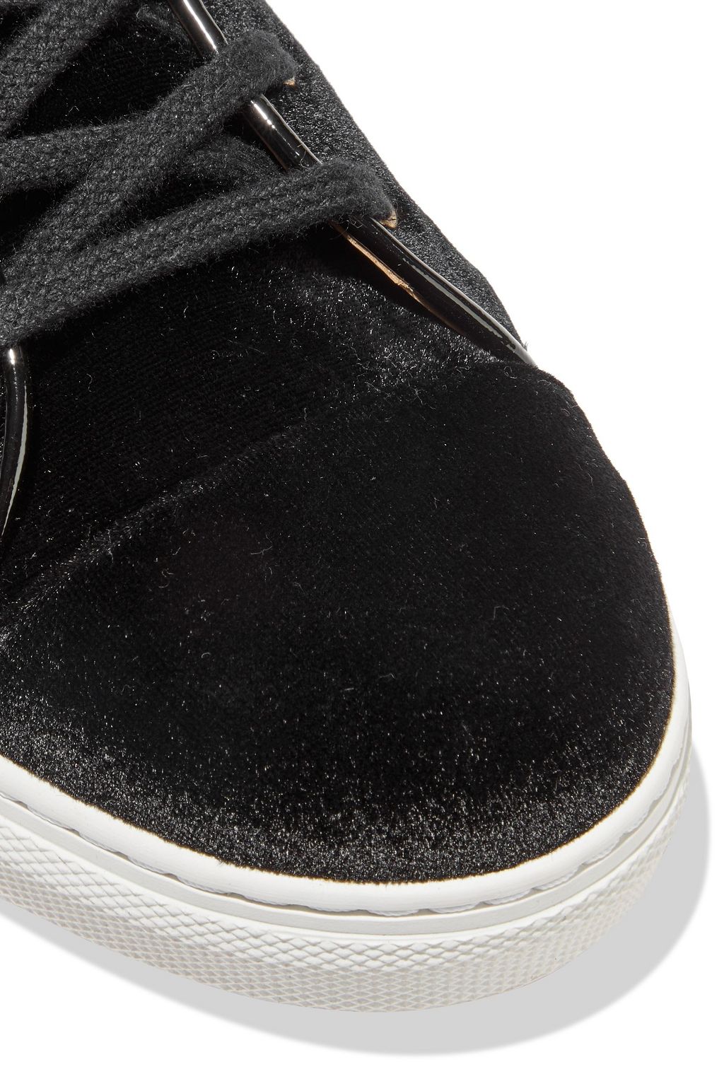 CHARLOTTE OLYMPIA Purrrfect leopard-print calf hair sneakers