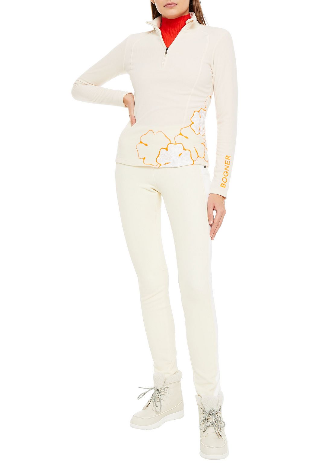BOGNER Madita embroidered fleece base layer