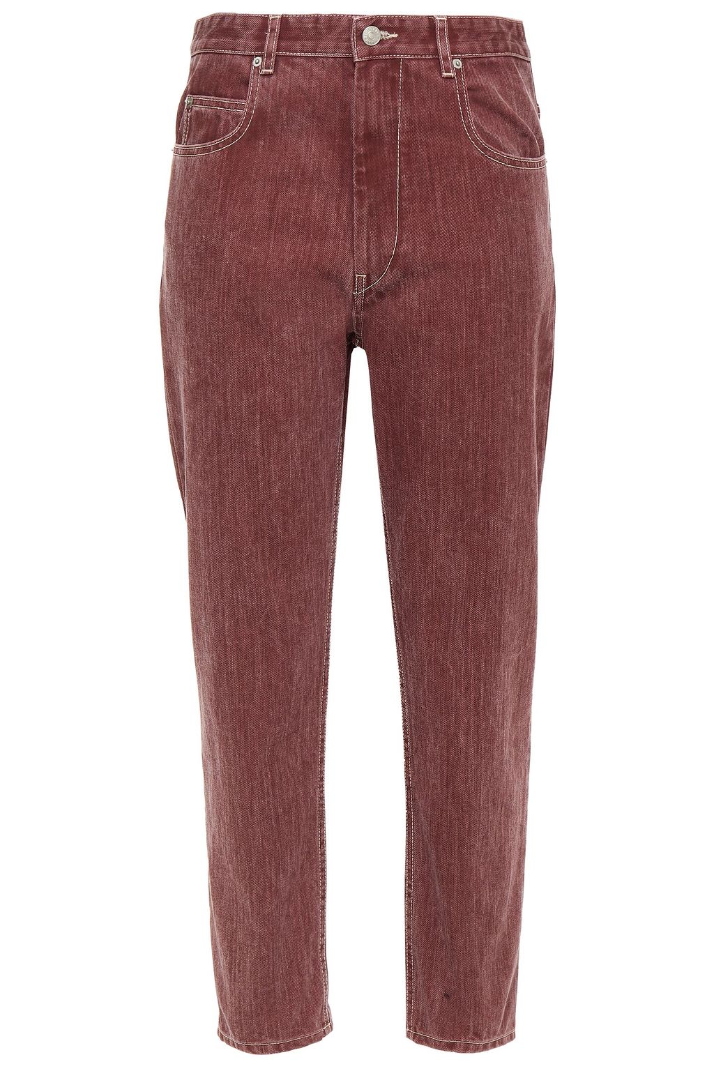 ISABEL MARANT TOILE High rise slim leg jeans THE OUTNET