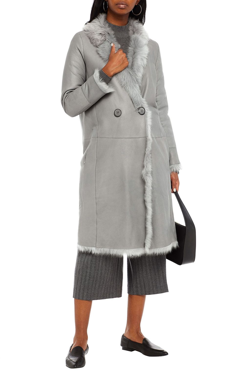 KARL DONOGHUE Reversible shearling coat