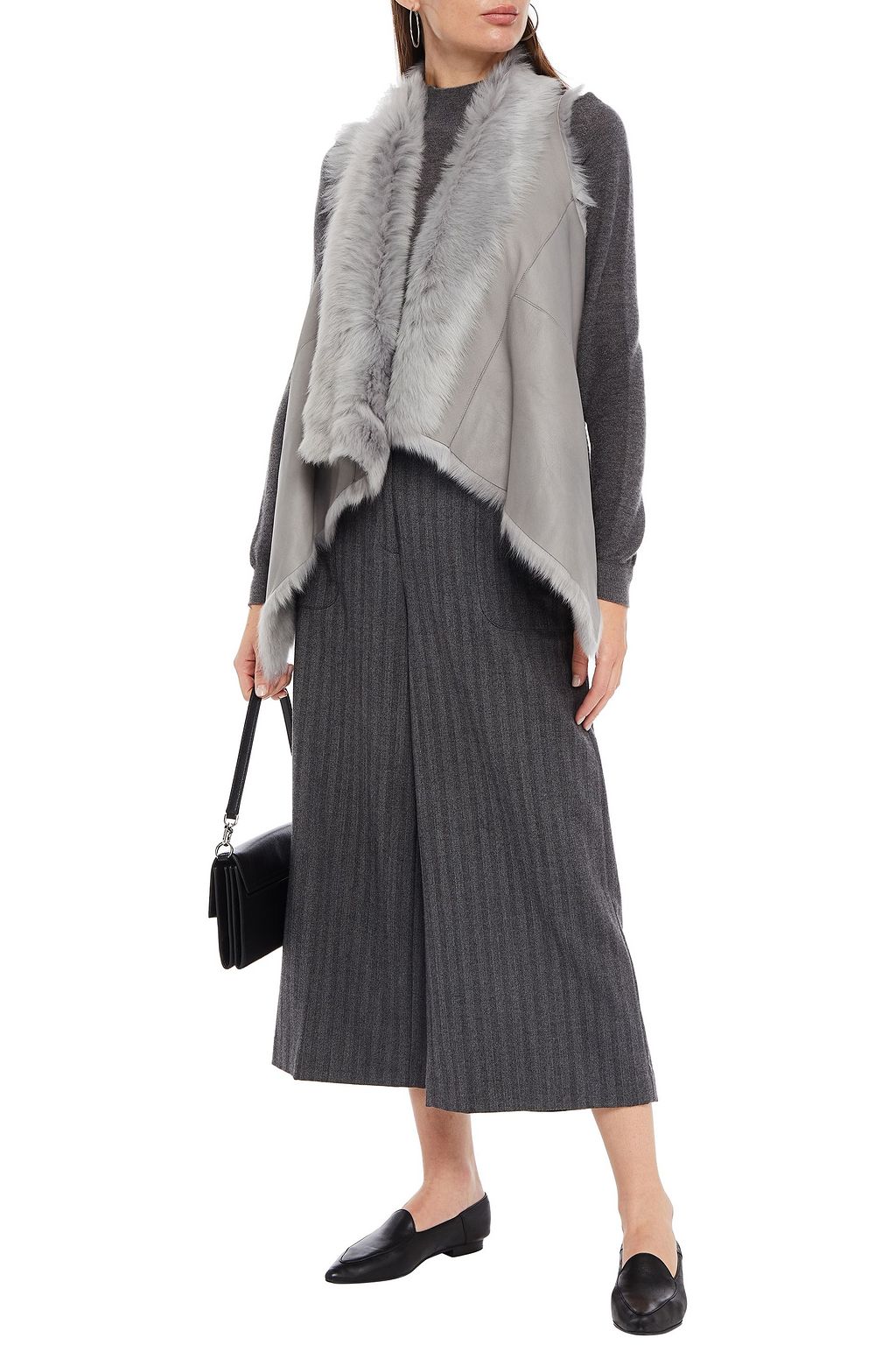 KARL DONOGHUE Reversible shearling vest