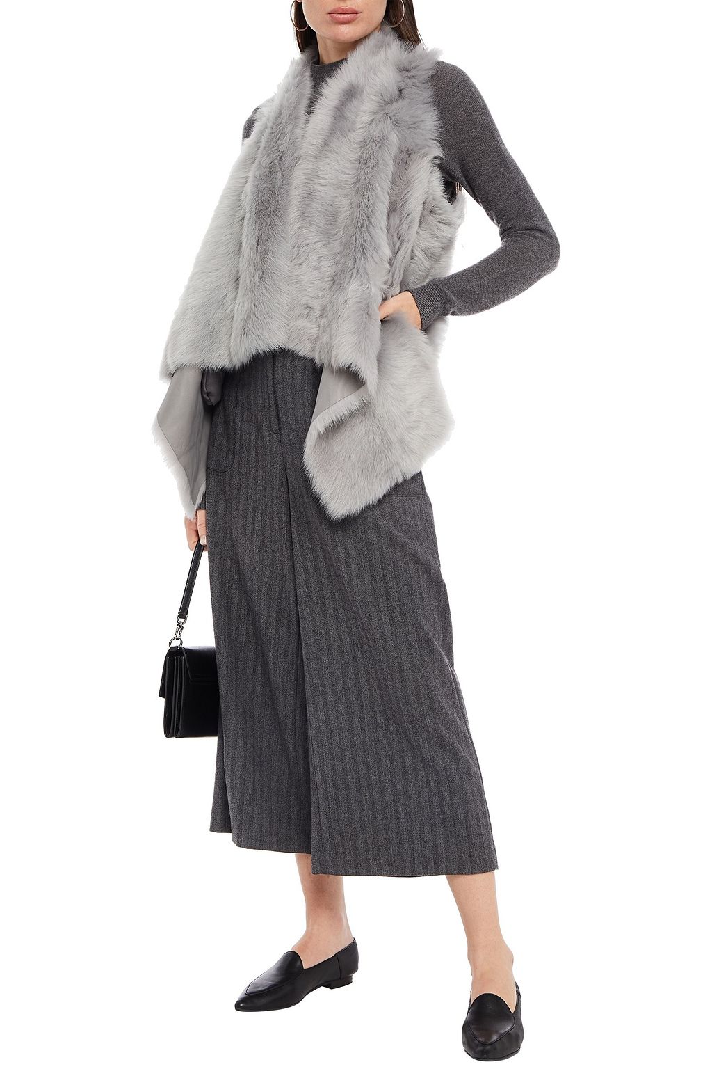 KARL DONOGHUE Reversible shearling vest