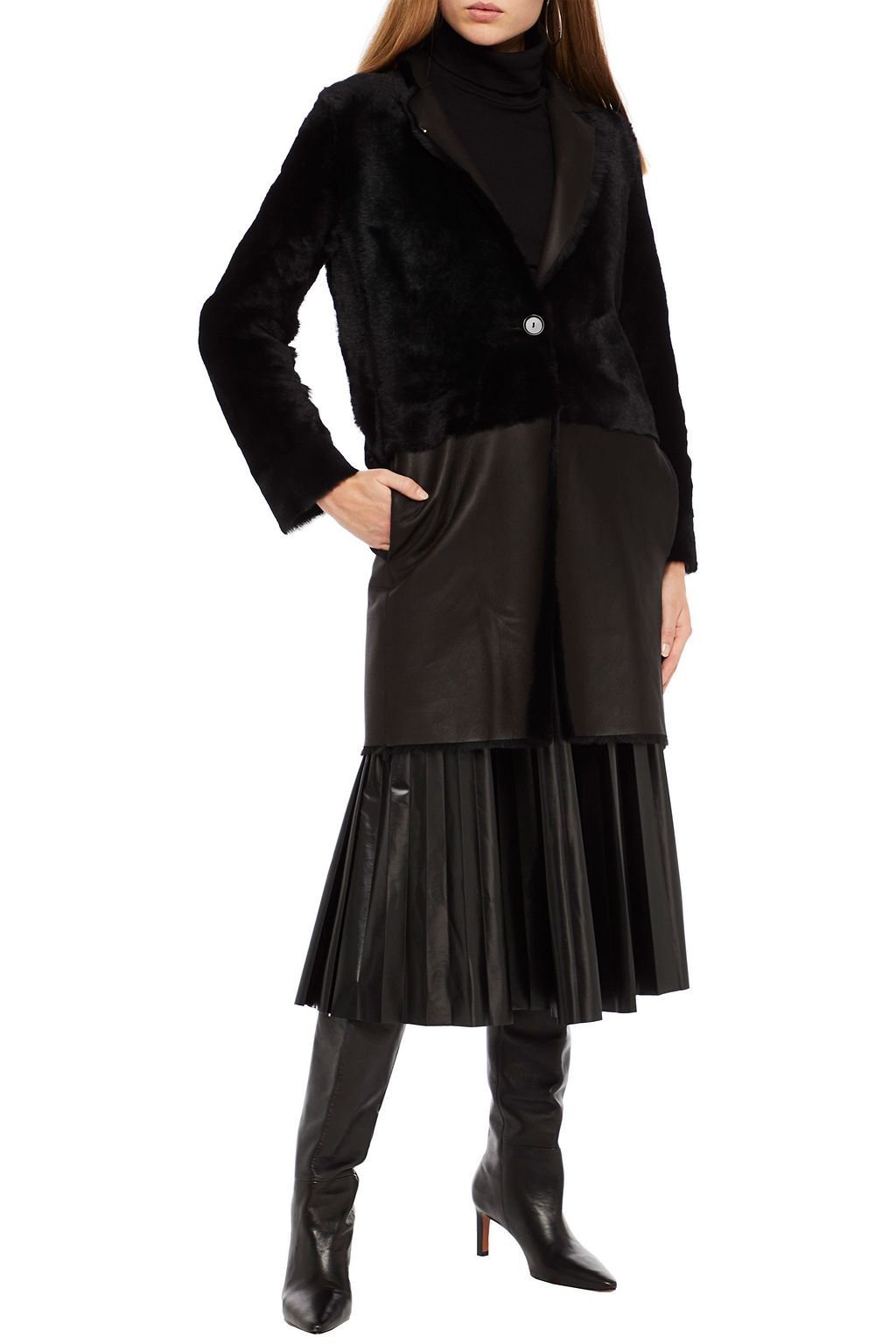 KARL DONOGHUE Shearling coat