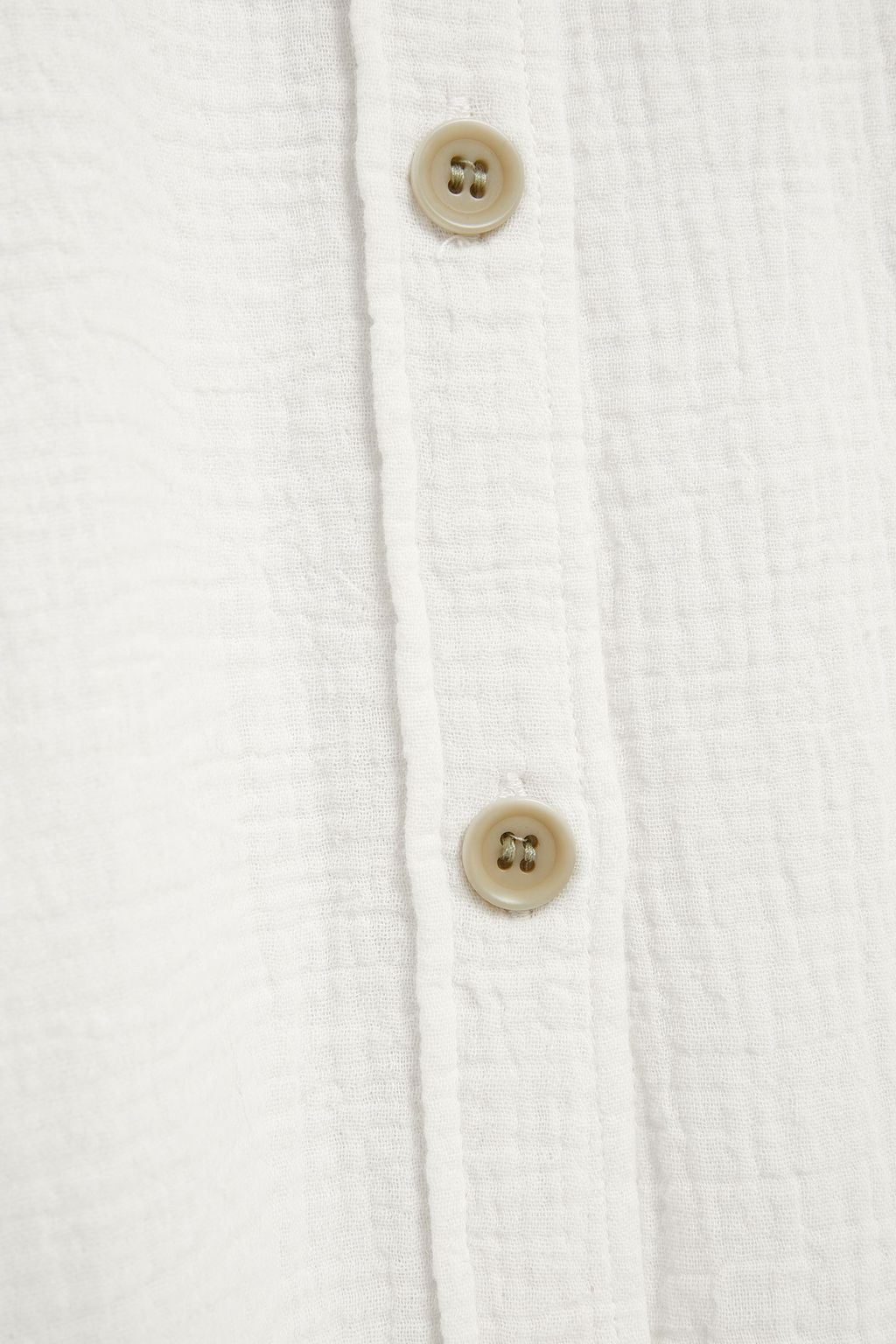 MARANT ÉTOILE Crinkled-cotton shirt dress