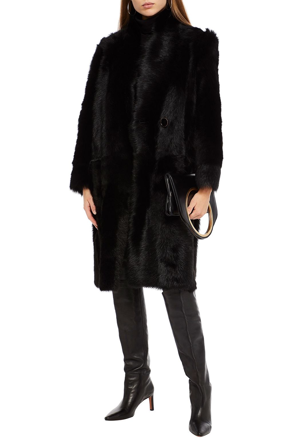 KARL DONOGHUE Reversible shearling coat