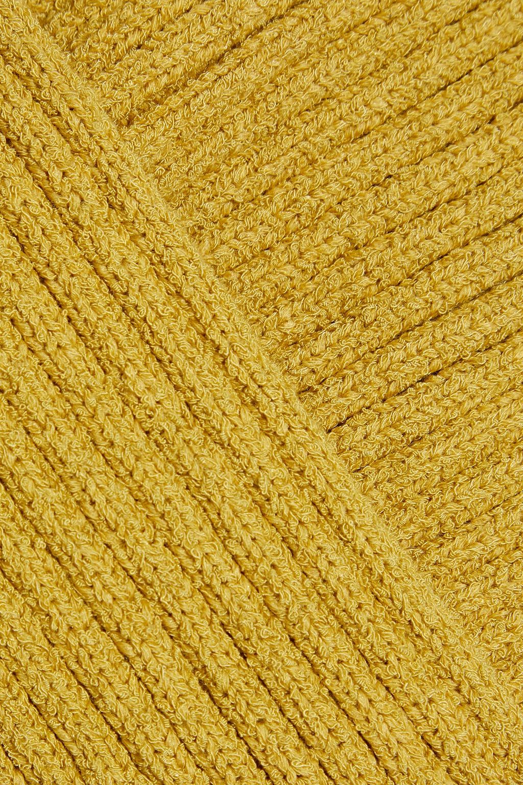 BOTTEGA VENETA Cutout layered ribbed-knit dress