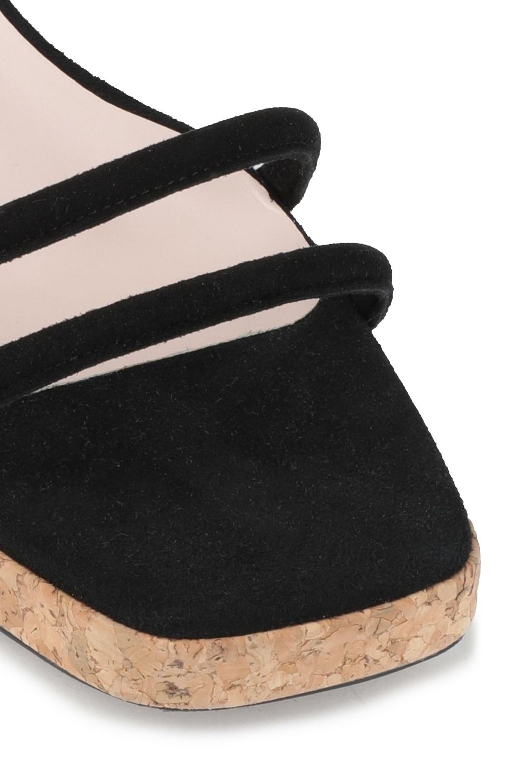 ALEXACHUNG Suede sandals