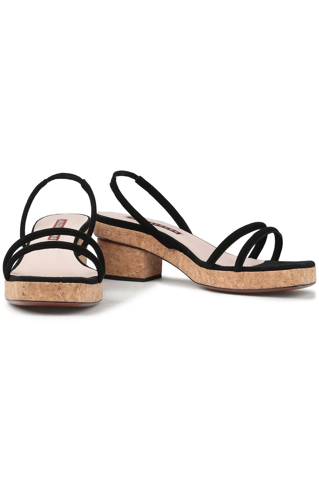 ALEXACHUNG Suede sandals