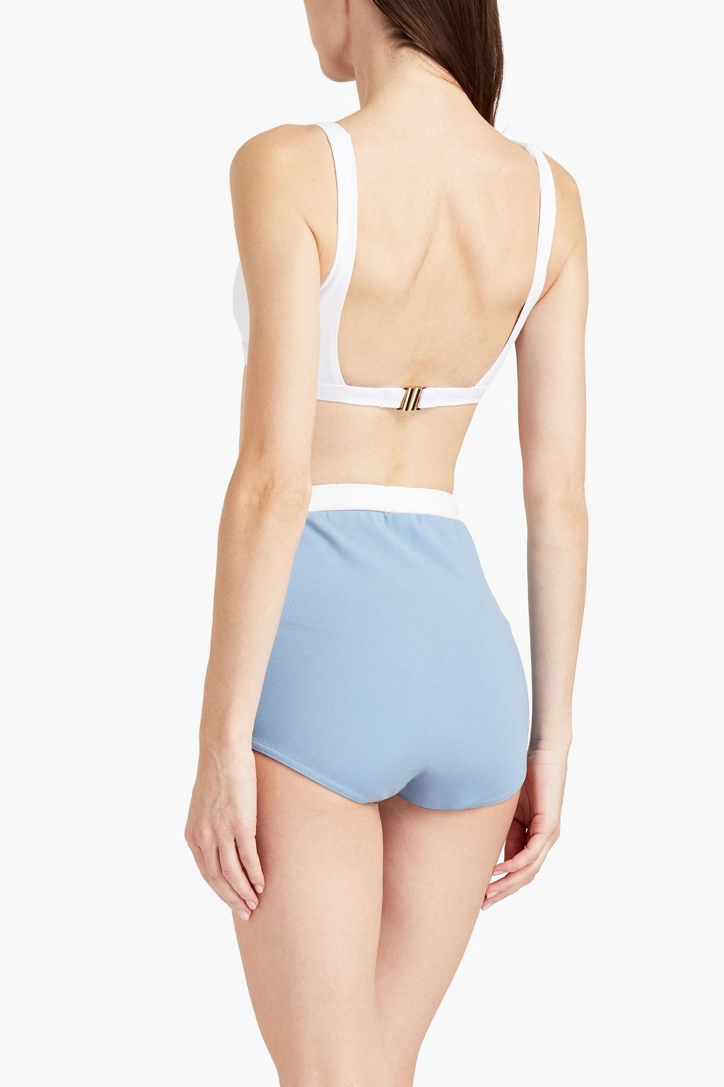 REDVALENTINO Two-tone high-rise briefs
