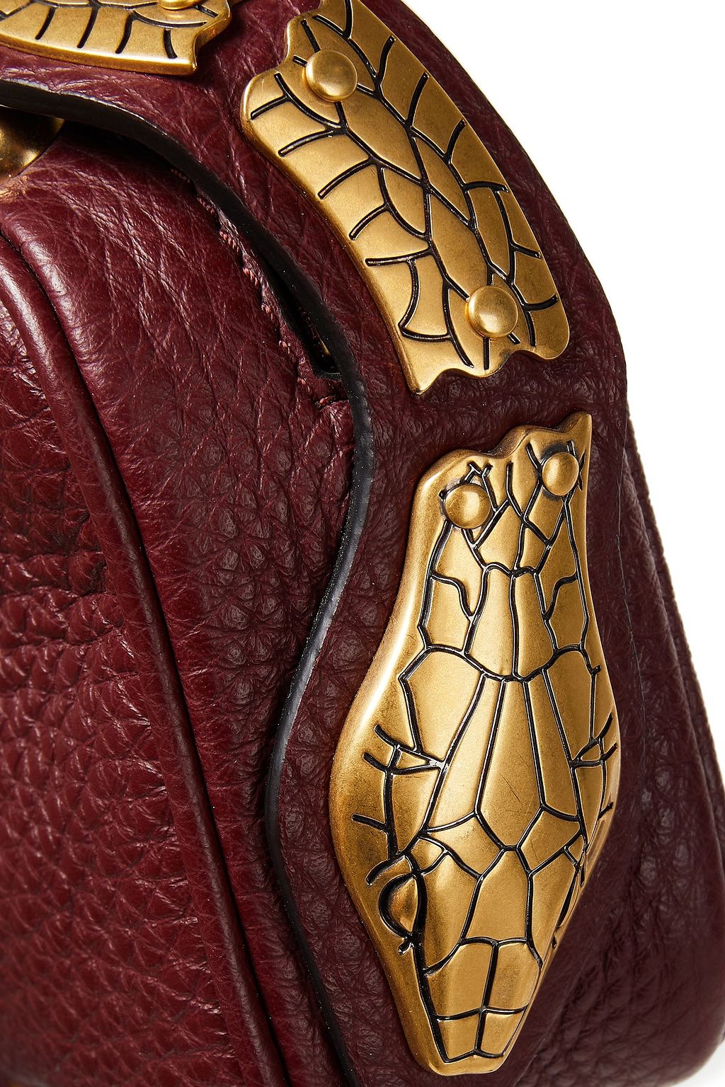 RED(V) Sin textured-leather shoulder bag