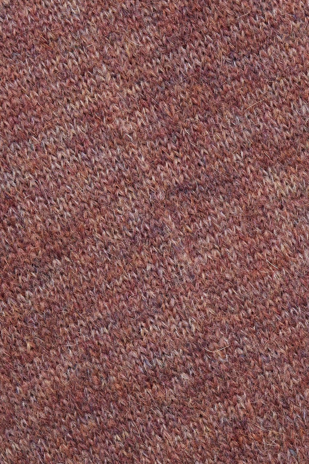 MARANT ÉTOILE Oversized mélange ribbed-knit sweater