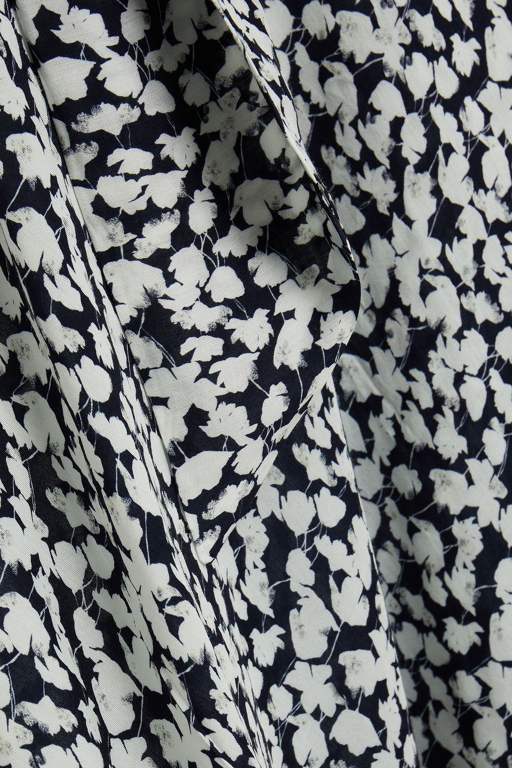 VIX PAULA HERMANNY Jessie cutout floral-print voile maxi wrap dress