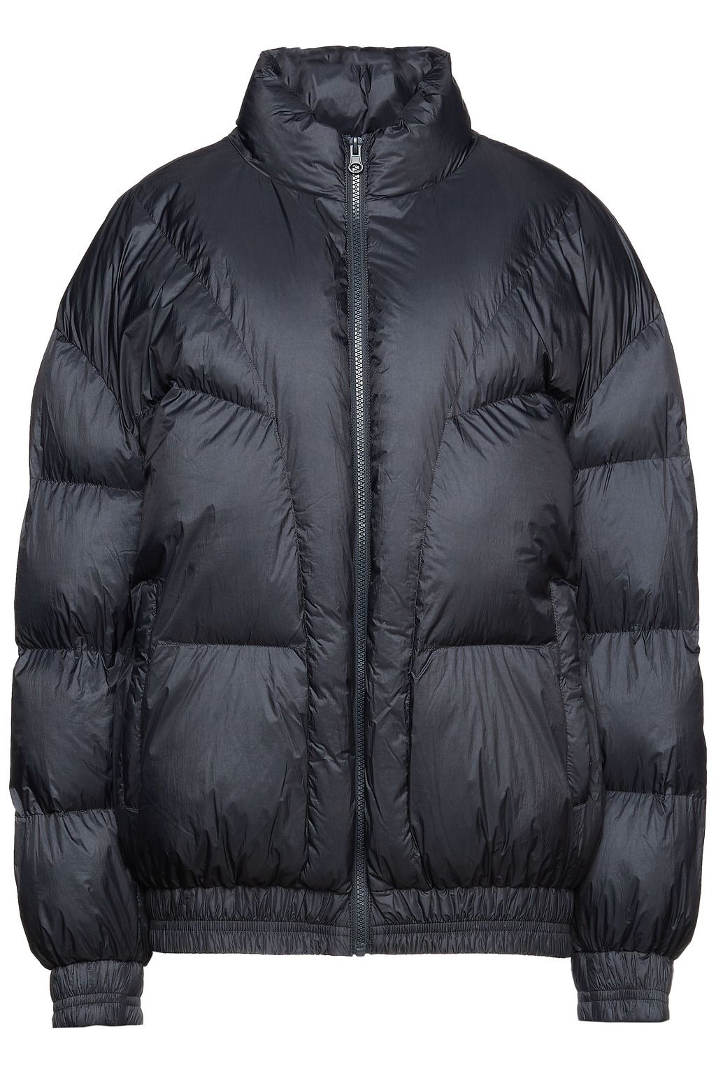 Black Kristen oversized quilted shell 