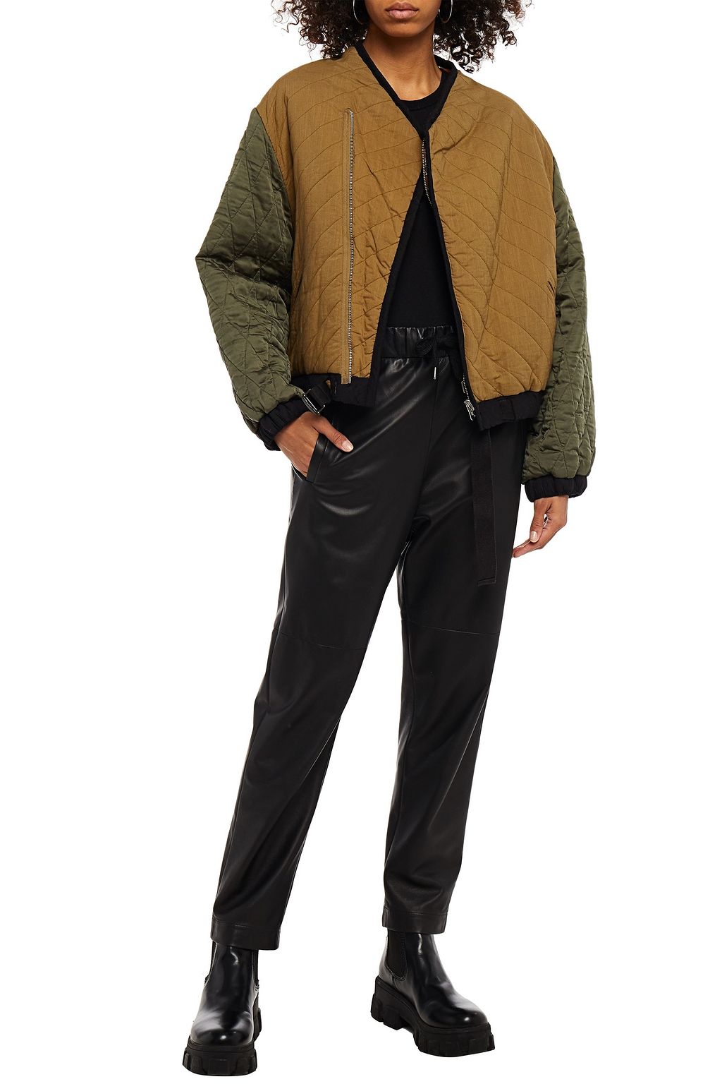 MARANT ÉTOILE Hanae reversible quilted cotton jacket